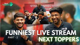 WHO WILL WIN 🤣 MOST CHAOTIC LIVE STREAM EVER🤣🤣 PART2 shobhitnirwan17DigrajSinghRajput214 [upl. by Anilec359]