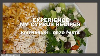 EXPERIENCE MY CYPRUS RECIPES LIKE A LOCAL  KRITHARAKI [upl. by Neerual]