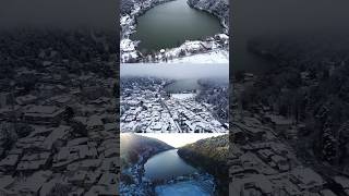 Nainital In Winter Season After Snowfall Snowfall In Nainital nainital snowfall snowfallupdate [upl. by Htebarual356]