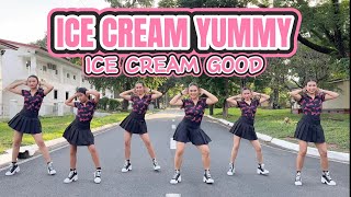 ICE CREAM YUMMY ICE CREAM GOOD  Dj KRZ Budots remix  Tiktok  Dance Workout ft Danza Carol Angels [upl. by Annayhs]