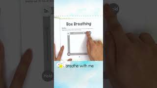 Interactive Box Breathing Technique For Kids  Trace Along Mindfulness For Kids calmtime [upl. by Zaneski]