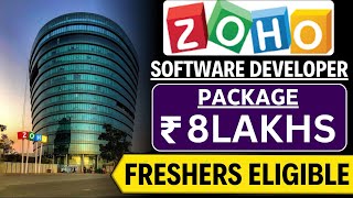 Zoho Recruitment 2024  Zoho OFF Campus Drive For 2024  2023 Batch Hiring [upl. by Ahtelrac]