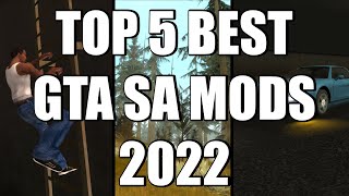 Top 5 BEST San Andreas Mods of 2022 [upl. by Wickman]