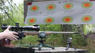 308 XRS shooting powder test 2 168gn Hornady BTHP match [upl. by Lanaj370]