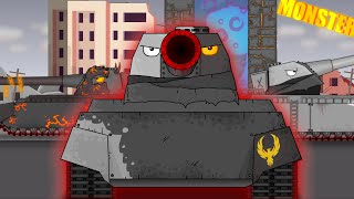 SUMMON MONSTER  MONSTER DESTROYER  cartoon about tanks [upl. by Nnyladnarb778]