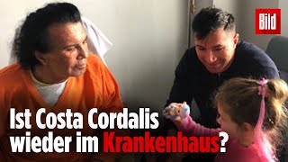 Privatvideo von Daniela Katzenberger Ist Costa Cordalis wieder im Krankenhaus [upl. by Abdella]