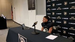 Army Footballs Braheam Murphy on 75 Yard TD Run 124 yds Rushing in 3417 Win Over UConn [upl. by Sproul]