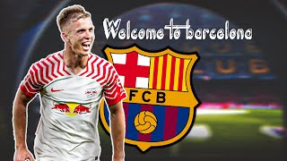 Dani Olmo highlights ✨⚽️  Crazy Skills Goals amp Assists welcome to Barcelona [upl. by Aihtela]