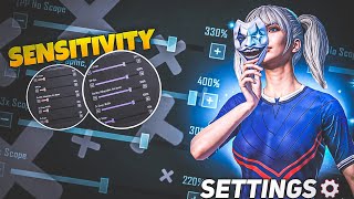 NEW UPDATE 34 🔥BEST SENSITIVITY CODECONTROL SETTINGS BGMIPUBG MOBILE  BGMI AFTER UPDATE 34 [upl. by Susejedairam783]