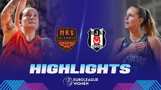 BC Polkowice v Besiktas JK  Qualifiers Gameday 2  Highlights  EuroLeague Women 202324 [upl. by Aynnek818]