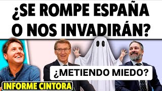 ¿NOS INVADIRÁN SE ROMPERÁ ESPAÑA O CAERÁ EL METEORITO ¿METIENDO MIEDO Informe Cintora [upl. by Ynabla432]