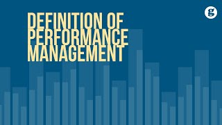 Definition of Performance Management [upl. by Yseulte]