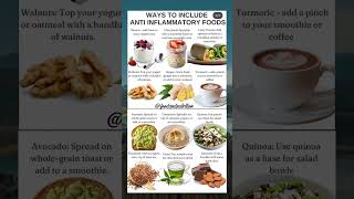 quot7Day AntiInflammatory Meal Plan for Optimal Healthquot [upl. by Pascia564]