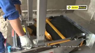 QuickRenda  Automatic Wall Plastering Machine [upl. by Anselmi]