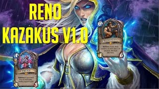 HEARTHSTONE DECKLIST 12 Reno Kazakus Mage V10 [upl. by Popper]