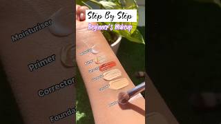 Step by step makeup for beginners makeup shorts ytshorts beginnersmakeup [upl. by Riccardo]