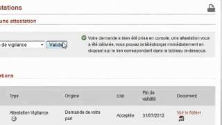 Comment obtenir son attestation de vigilance URSSAF au format dématérialisé [upl. by Gasser]