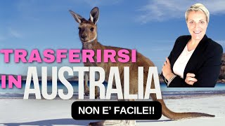 Trasferirsi in Australia nel 2024  MITO o REALTÀ [upl. by Anailuy]