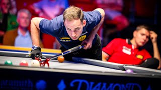 Joshua Filler vs Mieszko Fortunski  Last 16  2023 European Open Pool Championship [upl. by Lehcyar]