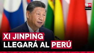 APEC 2024 presidente de China Xi Jinping partió hacia el Perú para participar de foro económico [upl. by Akirea]