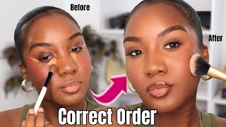 Easy Makeup Tutorial For Beginners Master The Correct Order [upl. by Gahl]