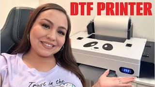 New DTF Printer For Small Business Apparel [upl. by Ichabod]