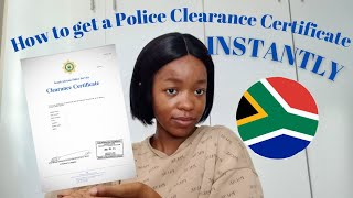 How to get a police clearance quickly in South Africa [upl. by Erdnael549]