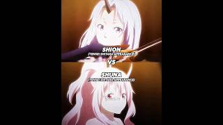 Shuna vs Shion Appearance  Tensei Shitara slime [upl. by Anjali]