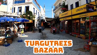 Bodrum Turgutreis Bazaar Walking Tour  MuğlaTurkey [upl. by D'Arcy]