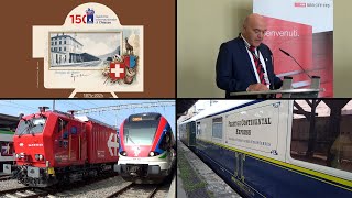 2024 150 Jahre Bahnhof Chiasso FFS  150 anni Stazione Internazionale Chiasso FFS [upl. by Aynor]