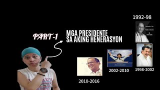 Kilalanin ang Mga Presidente sa AKING Henerasyon at mga Nagawa sa Pilipinas [upl. by Naujd]