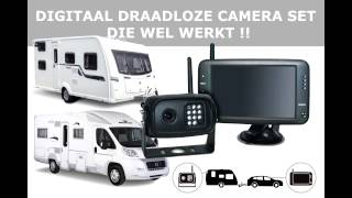 Digitaal draadloze camera set CAMPER  CARAVAN PACK500DW CARVISION  recreatie storingsvrij [upl. by Attalie]