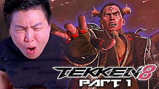 TEKKEN 8 Lets Play Part 1  THE CRAZIEST START TO A STORY MODE [upl. by Fronnia]