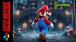 Longplay SNES  CastleMania Hack 4K 60FPS [upl. by Azal]