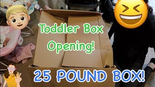 Ultra Realistic Reborn Toddler Prototype Box Opening 25 POUND BOX  Kelli Maple [upl. by Winslow841]