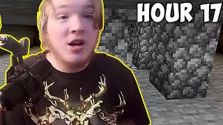 I Spent 24 Hours Underground in Minecraft [upl. by Benis339]