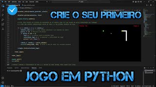 💡CRIE O SEU PRIMEIRO JOGO EM PYTHON EM MENOS DE 1 MINUTO  CÓDIGO COMPLETO TESTADO E FUNCIONANDO [upl. by Meuse]