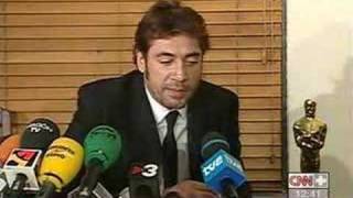 Primeras declaraciones de Bardem tras ganar el Oscar CNN [upl. by Jerold]