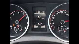 MK6 GTI LAUNCH CONTROL AND TOP SPEED 0  255 STOCK [upl. by Yorick]