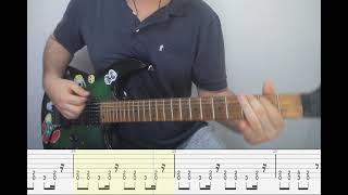 Antichrist Superstar  Marilyn Manson  Guitar Cover  Play Along  TABS [upl. by Nosnorb]