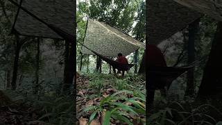 Hammockan hammocks hammockcamping bonfire mieinstan bupertacibubur [upl. by Chuah136]