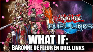 WHAT IF BARONNE DE FLEUR EN DuelLinks  CAP0  YuGiOh QUE PASARÍA SI [upl. by Dryden]