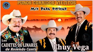 🎉Chuy Vega y Los Cadetes de Linares de Rosendo Cantú  Mix Para Pistear🌟Grandes Éxitos 20243 [upl. by Allissa378]