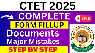 CTET 2025 Application Form  CTET Registration 2025 How To Fill CTET 2025 Application Form [upl. by Wain]