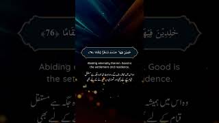 Surah AlFurqan  Ayat 7577  Tareq Mohammad islamicstatus quran quranrecitation [upl. by Accebar999]