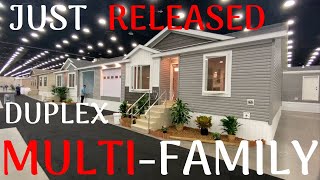 Just released multifamily duplex double wide mobile home Never before seen setup Home Tour [upl. by Aivato877]