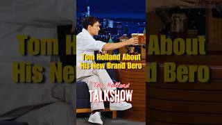 Tom Holland About His New Brand Bero tomholland jimmyfallon talkshow [upl. by Ayak]