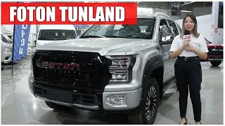 Novedades de Foton y su pickup Tunland  Incapower [upl. by Eelir676]