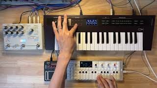 Ambient Minimal Jam w Reface DX OP1 field NTS3  Socket 20240731 [upl. by Onivla]