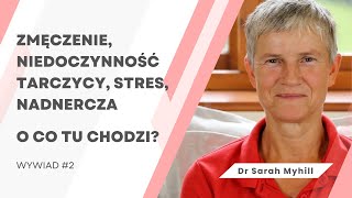 Zmęczenie niedoczynność tarczycy stres nadnercza O co tu chodzi Dr Sarah Myhill cz 23 [upl. by Ybba]